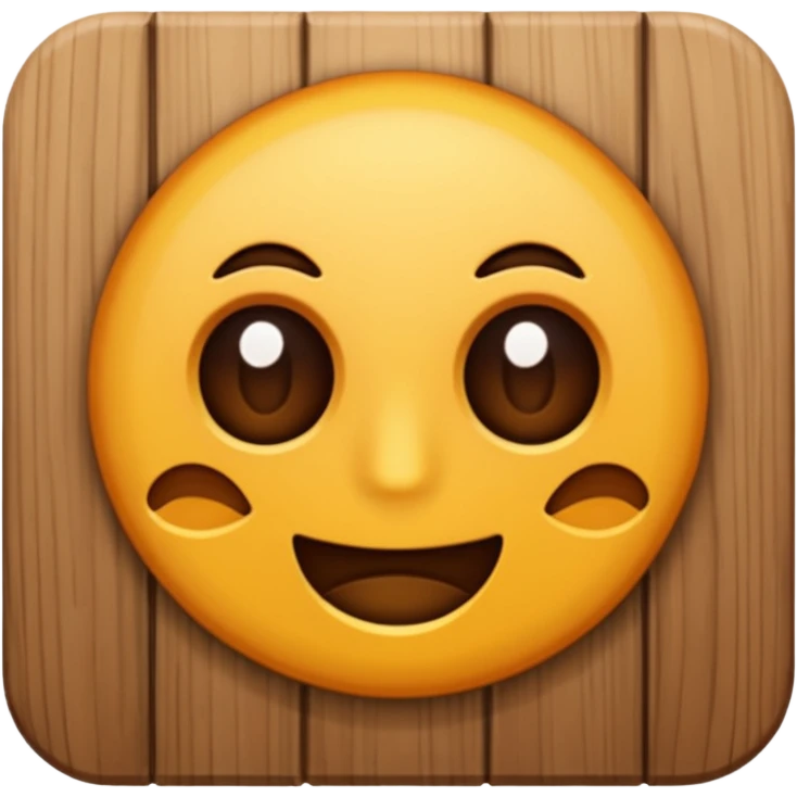 Madera cortada emoji