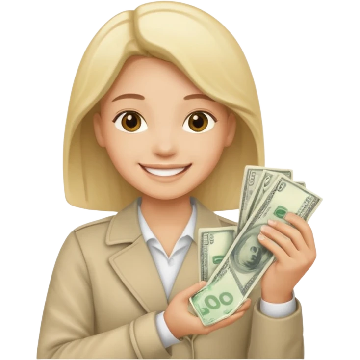 One of people’s goals is to have money emoji