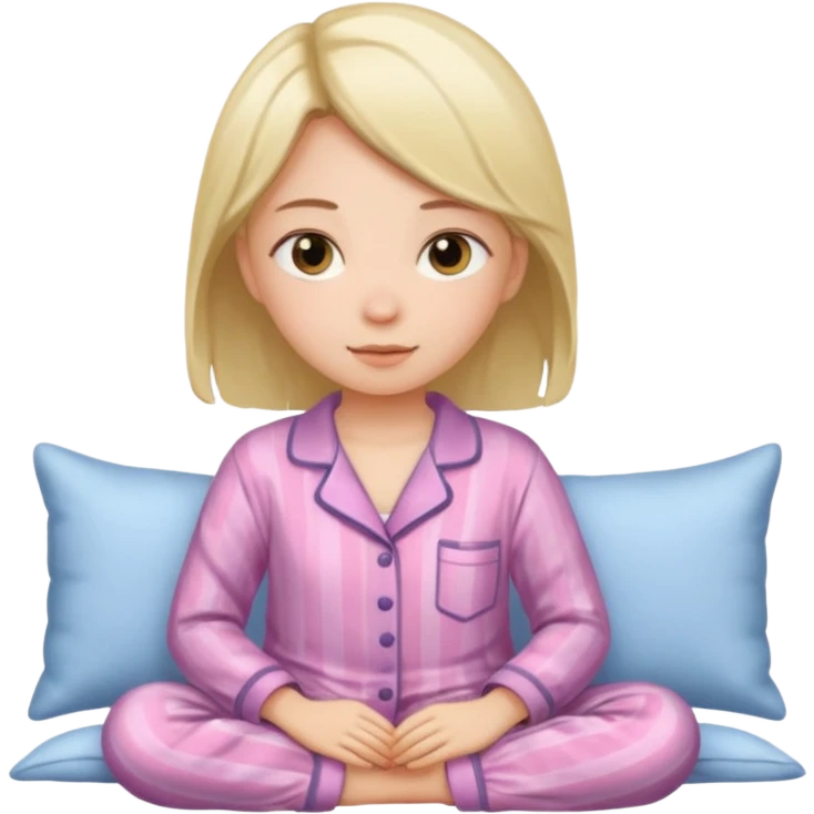 Pajama girl emoji