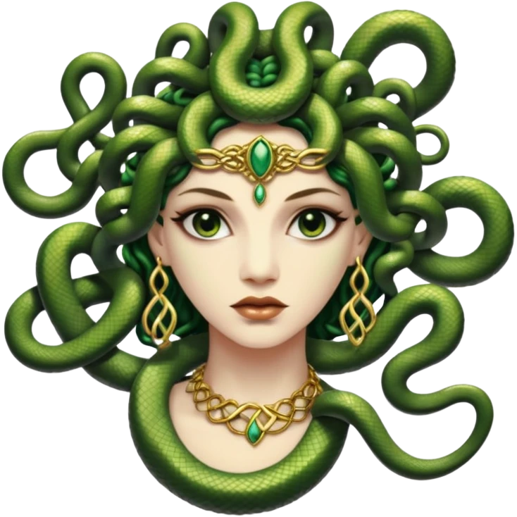Medusa Versace emoji