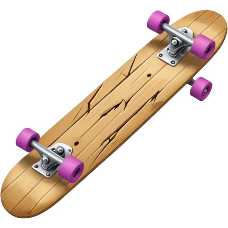 Broken skateboard emoji