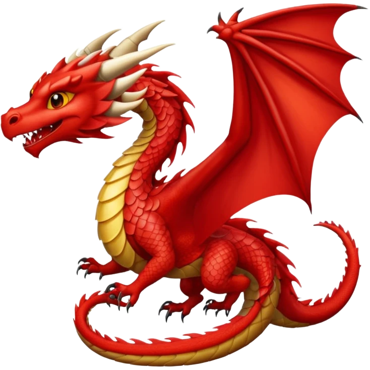 Flying dragon emoji