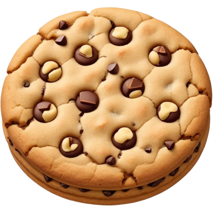 thick and chewy cookie emoji