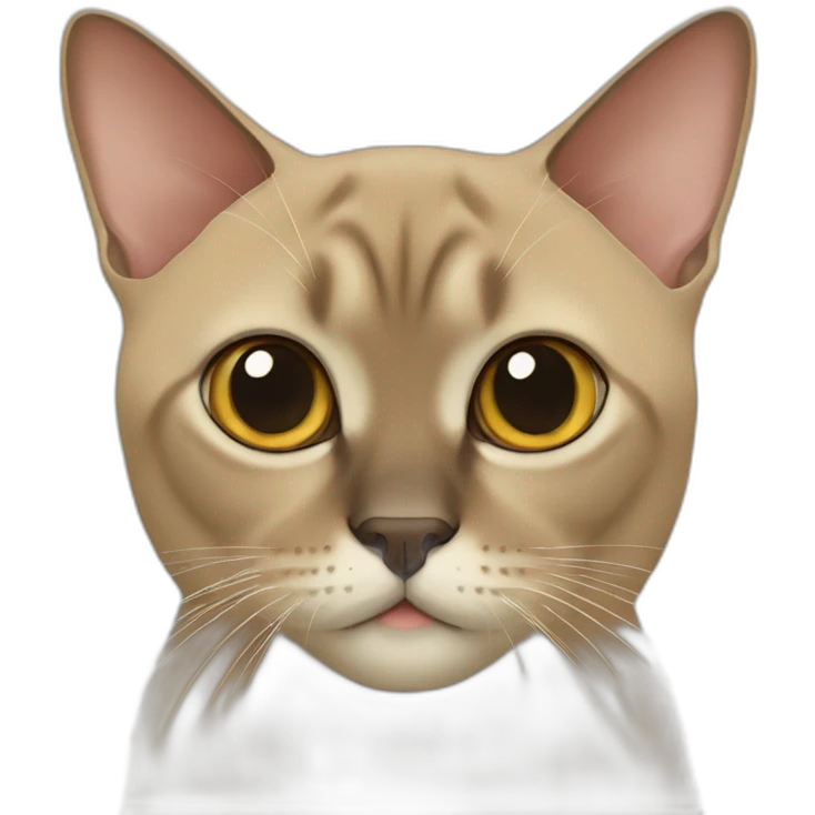 burmese cat emoji