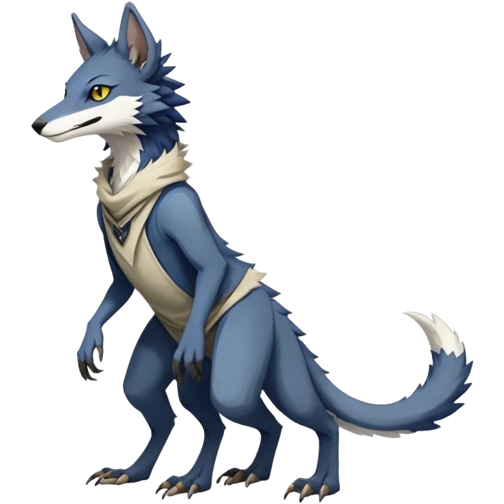 Modern Vernid-Sergal-Trico-species by LiLaiRa full body emoji