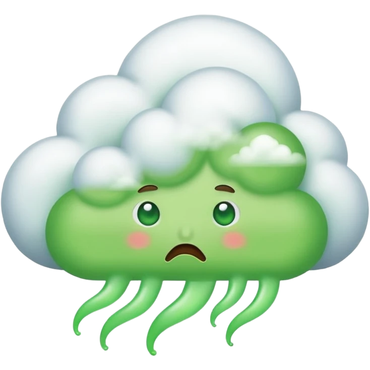 fart green emoji