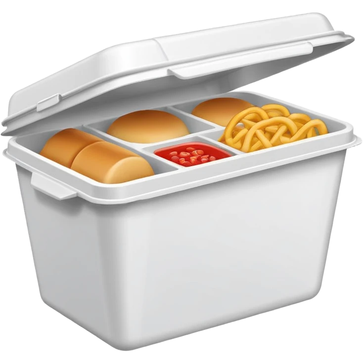 Takeout container  emoji