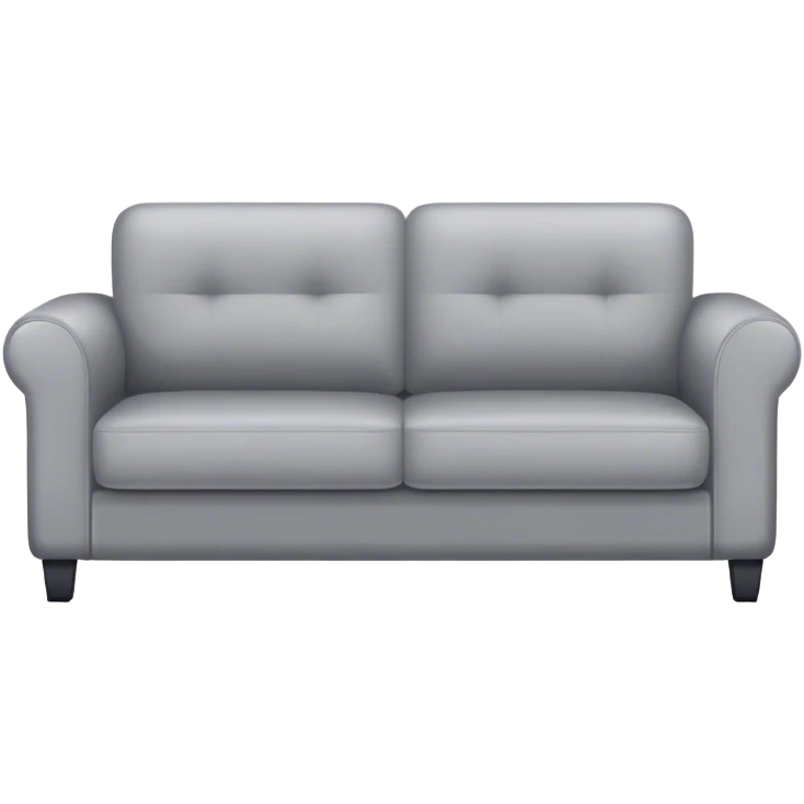 gray ikea sectional couch emoji