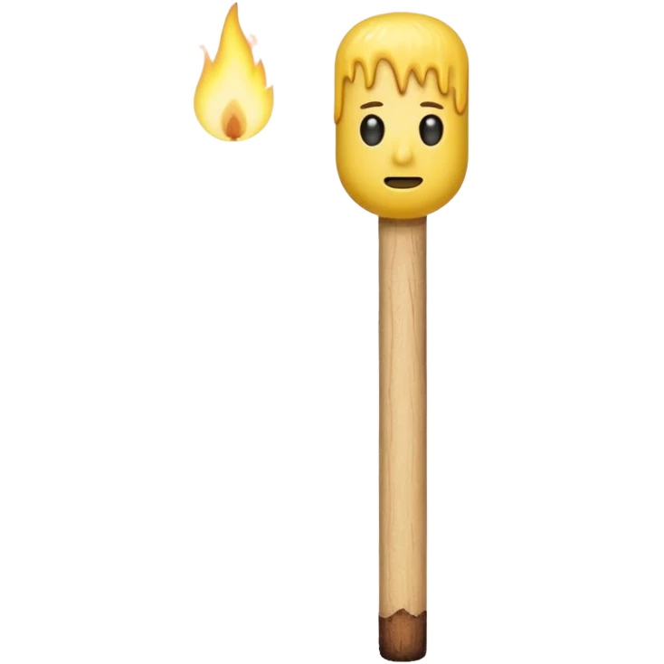 Matchstick emoji