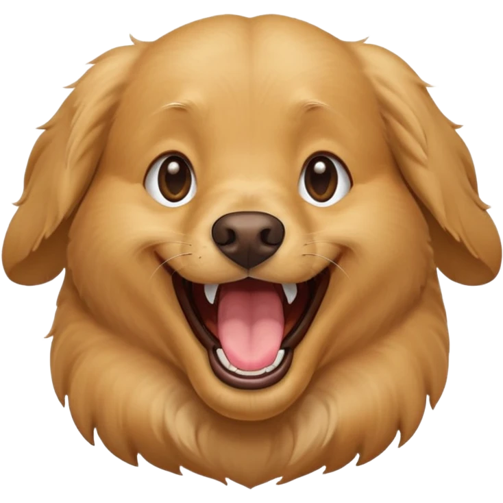 laughing dog emoji