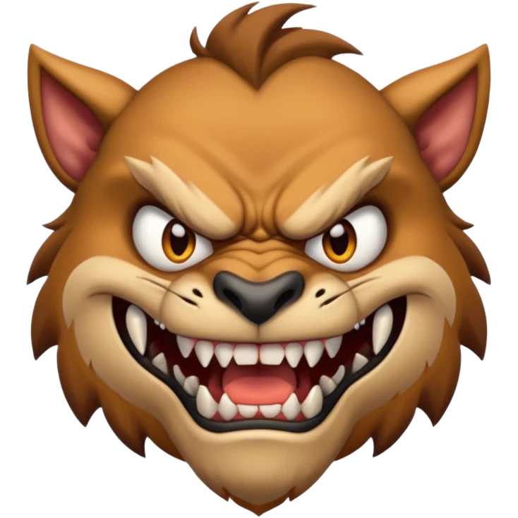 безумный скотина злой emoji