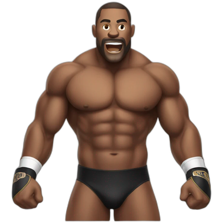 Pro Wrestler emoji