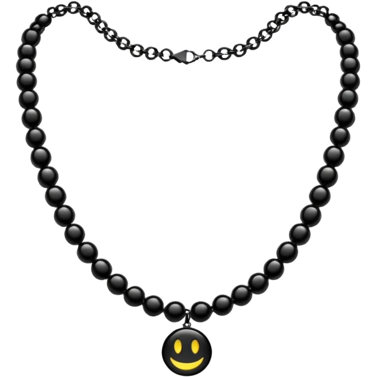 black neckles emoji