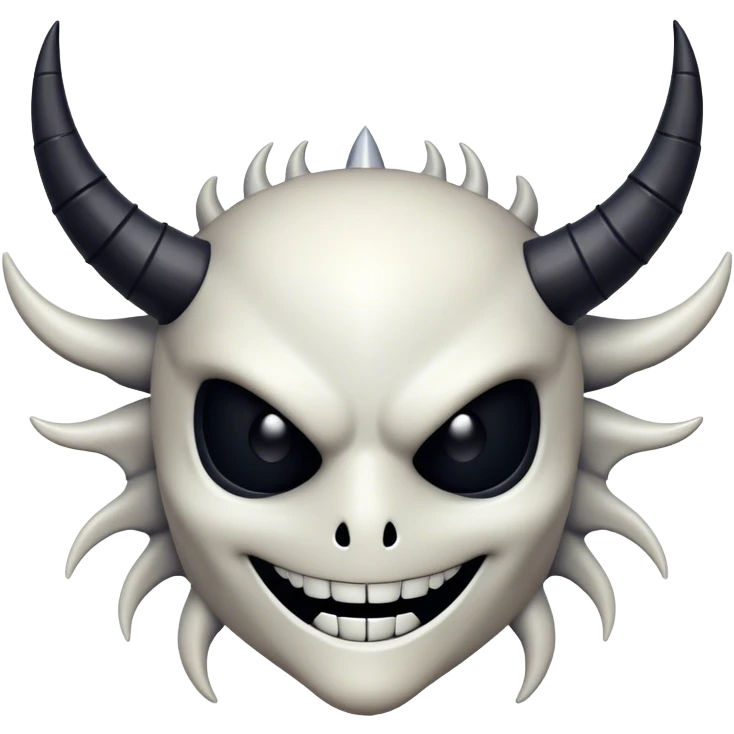 Glitch Demon of the Black Web – A data-corrupted entity with shifting pixelated horns, static-covered wings, and a smile that flickers between dimensions. emoji
