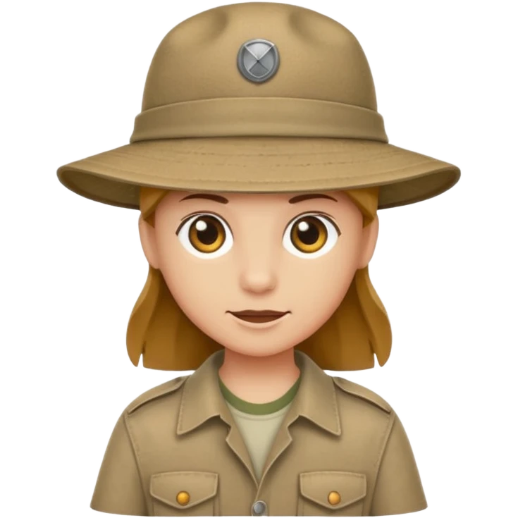 safari hat emoji