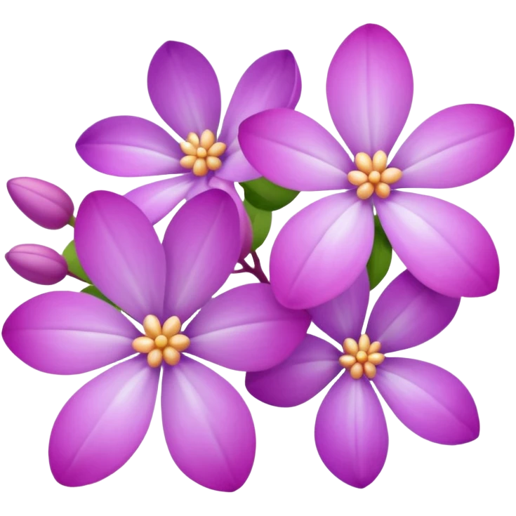 Magenta lilac emoji