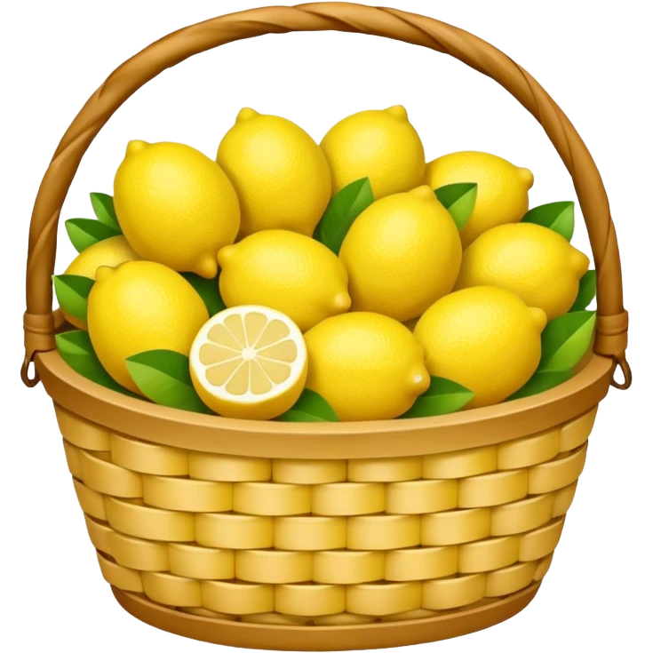 Lemon basket  emoji