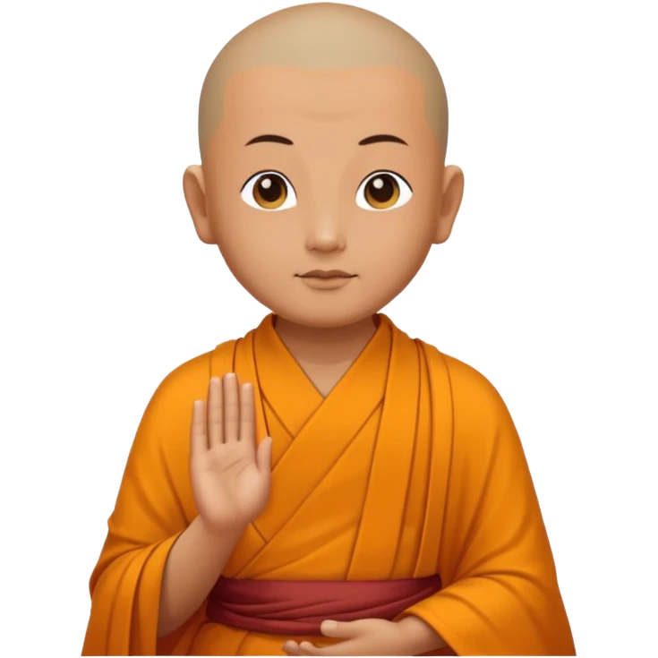 Buddha monks emoji
