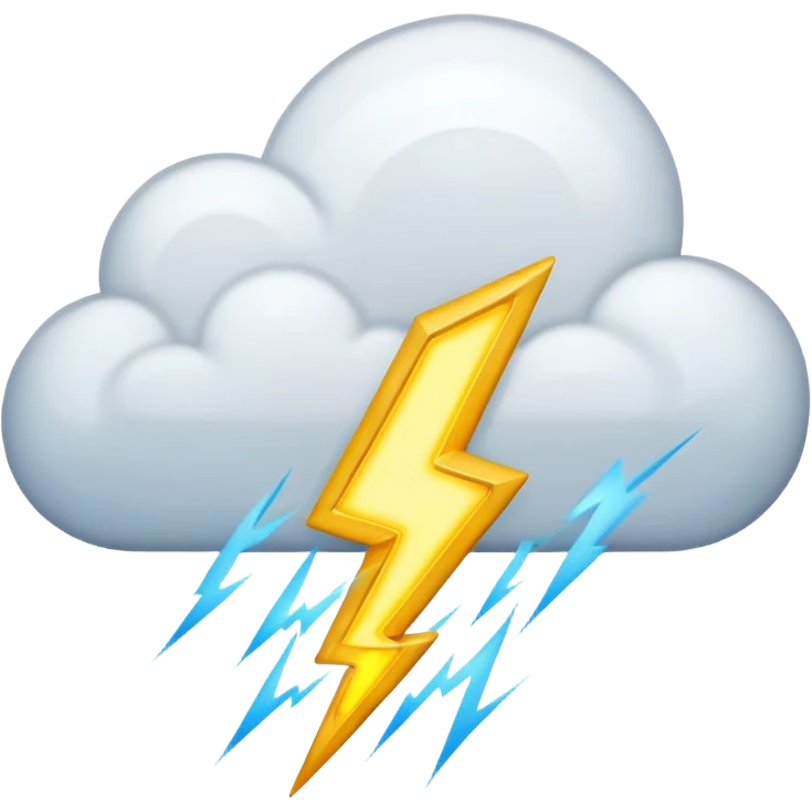 trueno emoji