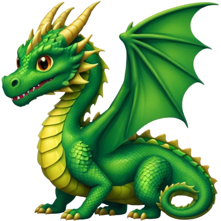 Un dragon emoji