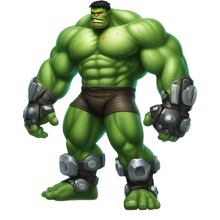 Terminator Hulk emoji