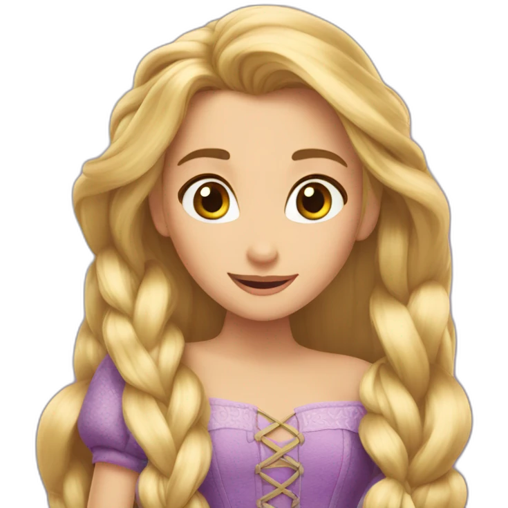 Rapunzel emoji