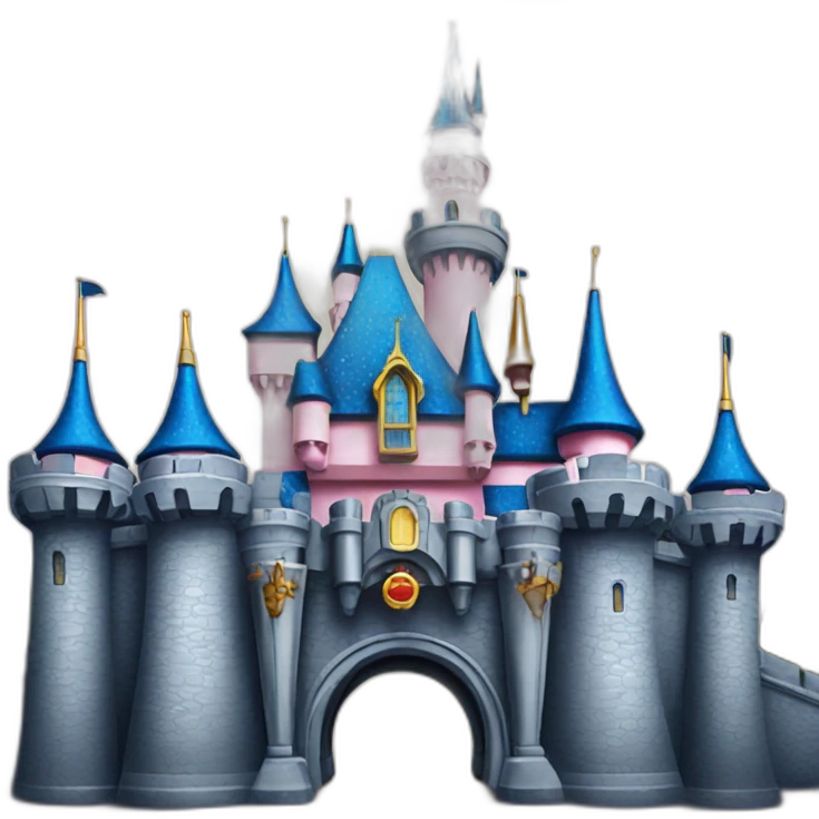 Disneyland castle emoji