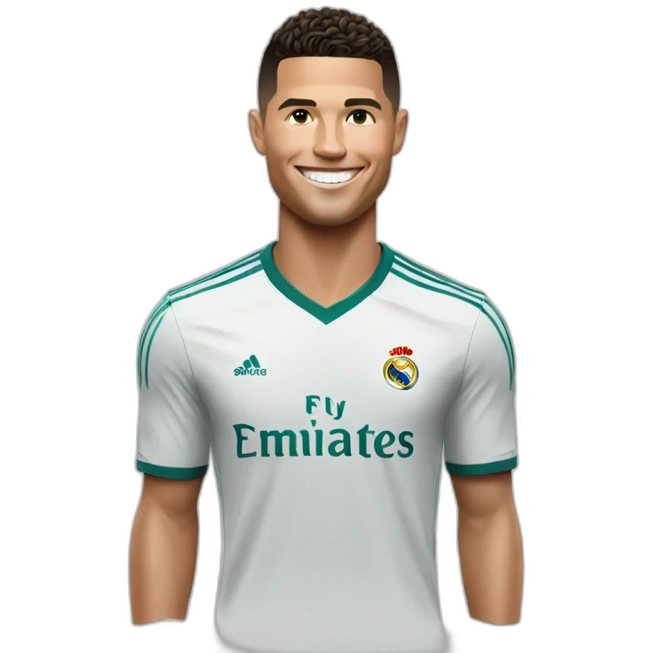 ronaldo happy emoji