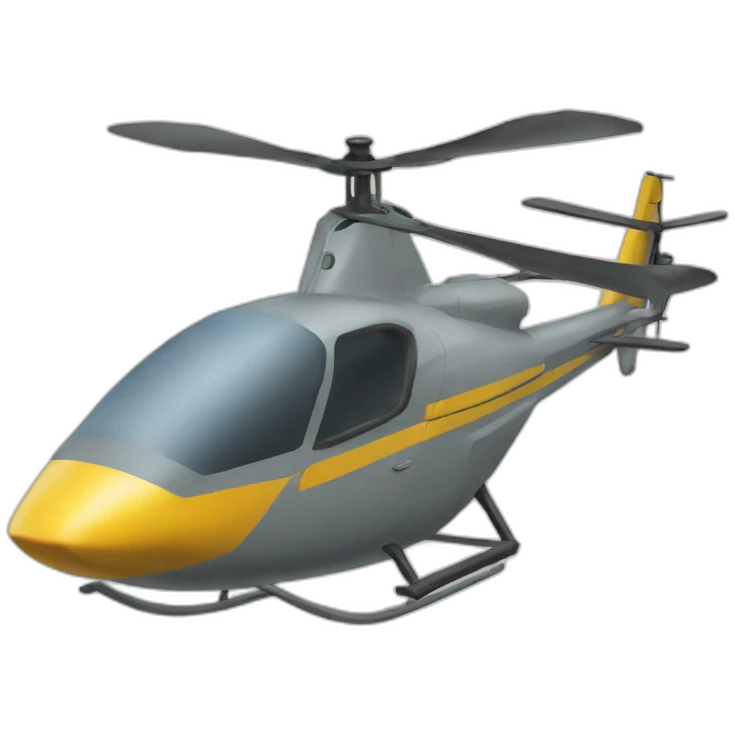 An autogyro emoji