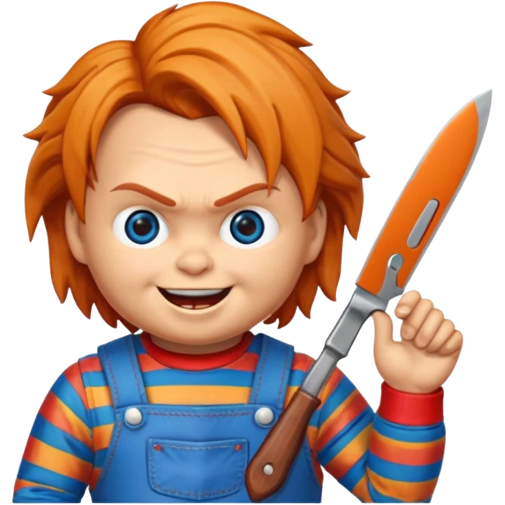 Un emojin de chuky emoji