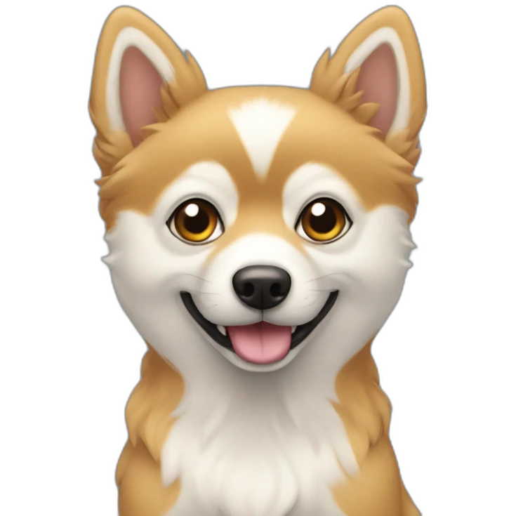 Spitz alemão emoji