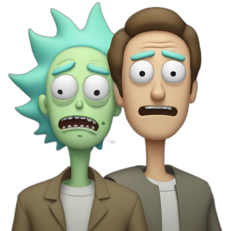 rick and morty emoji
