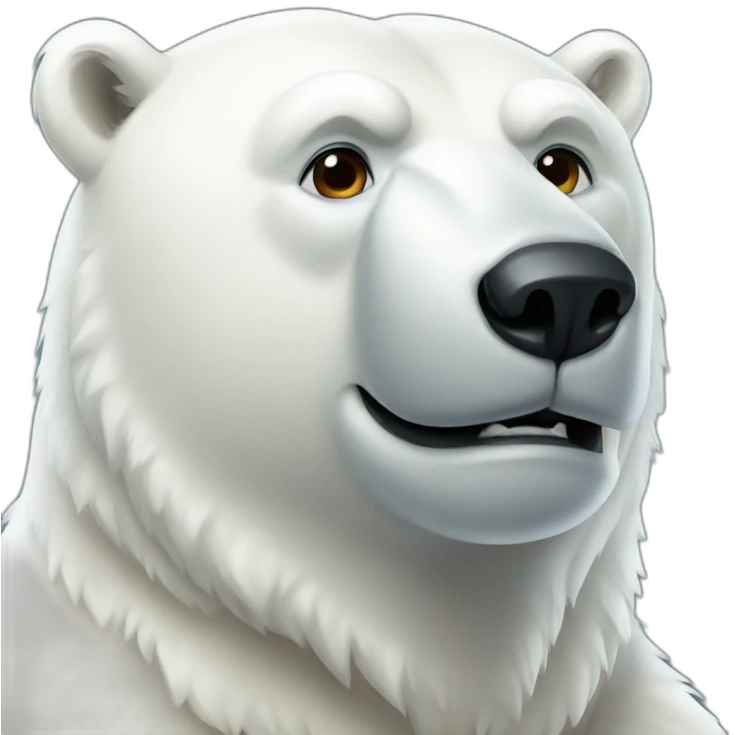 polar bear emoji