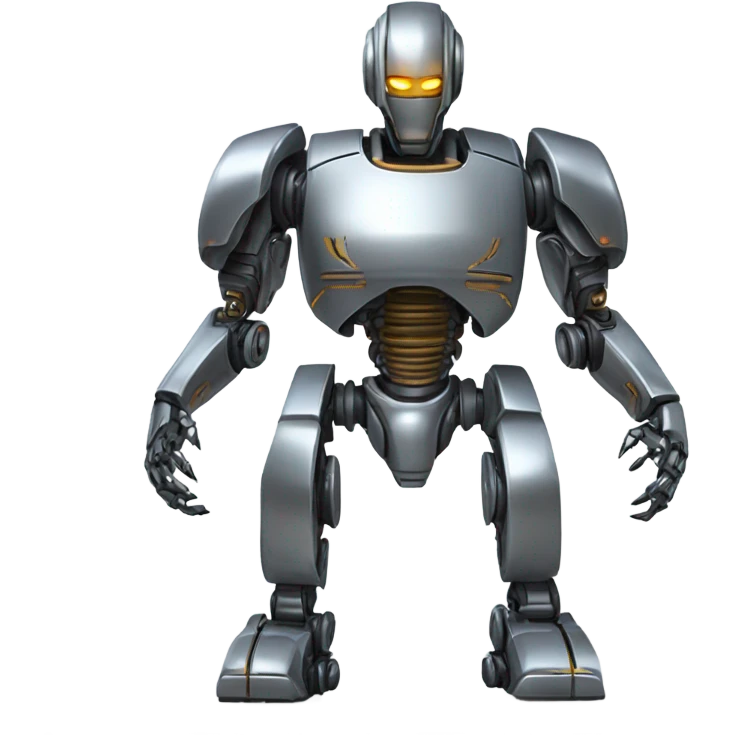 strong robot emoji