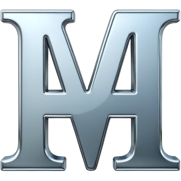 letters "A and I" emoji