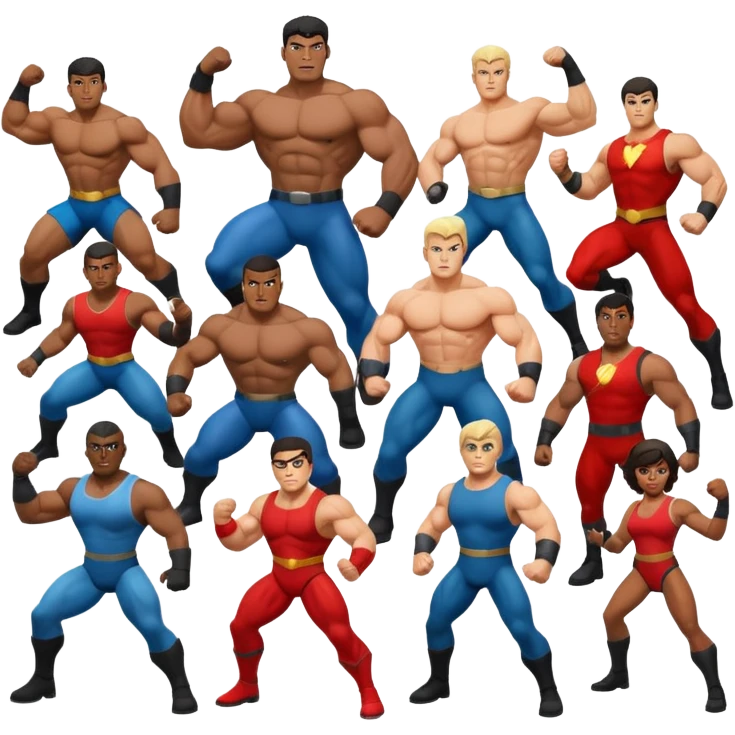 action heros emoji