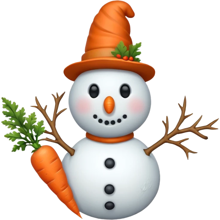 spring snowman  emoji