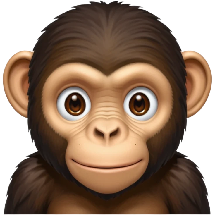 Chimpanzee emoji