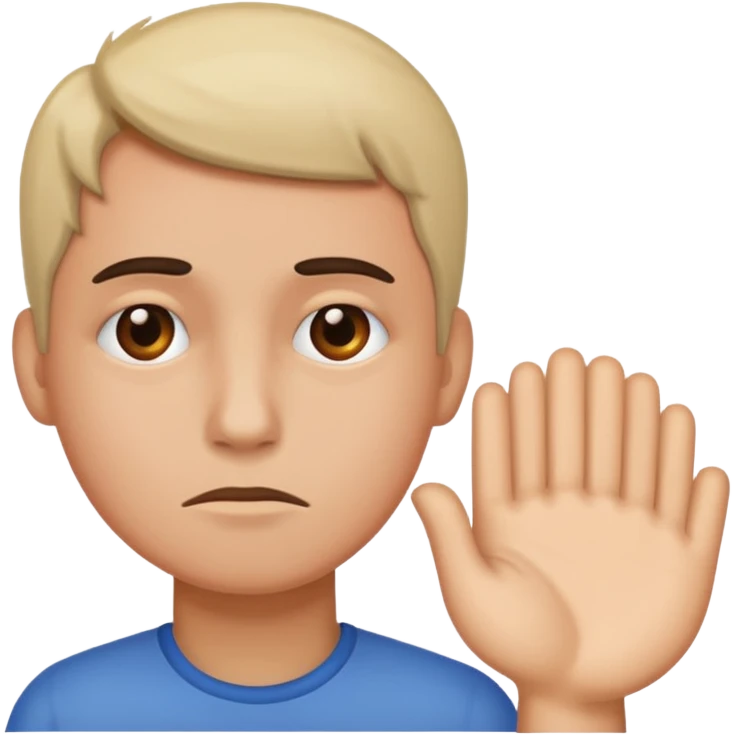 no fun emoji