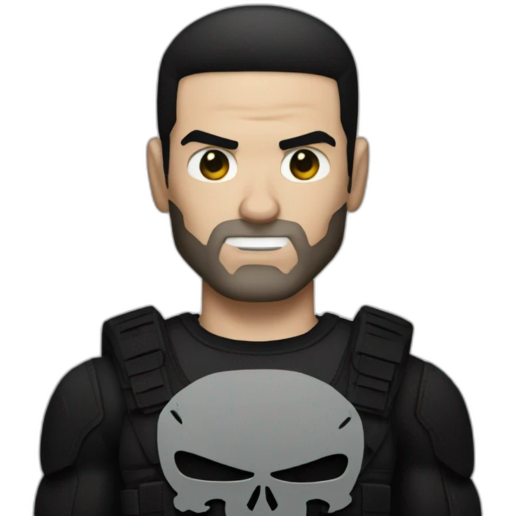 The punisher emoji