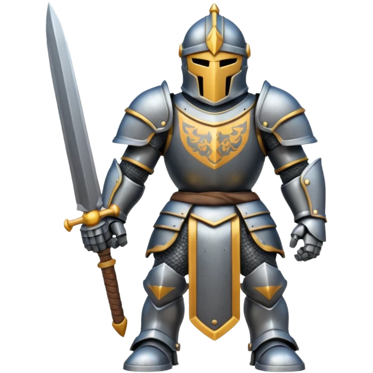 Mega knight from clash Royale emoji