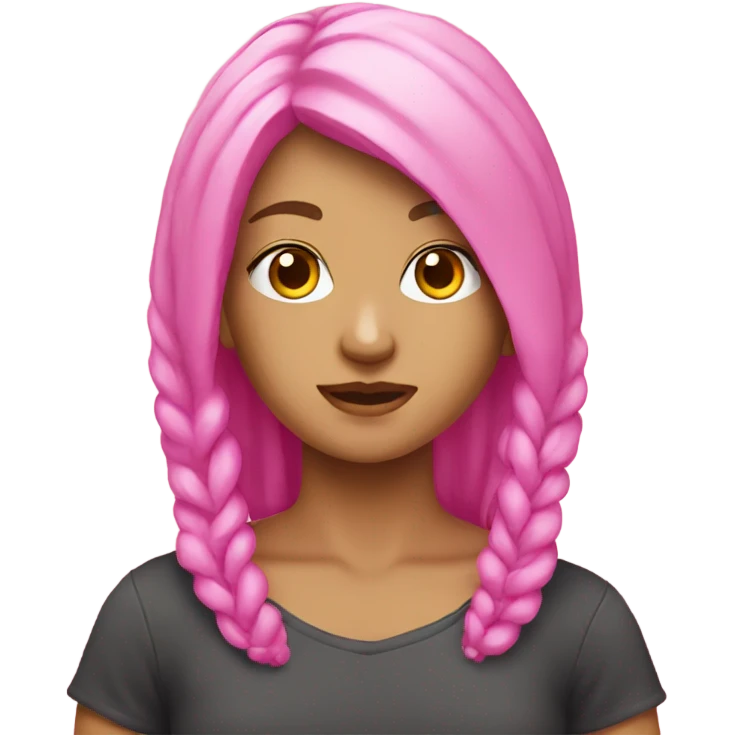 Pink emoji