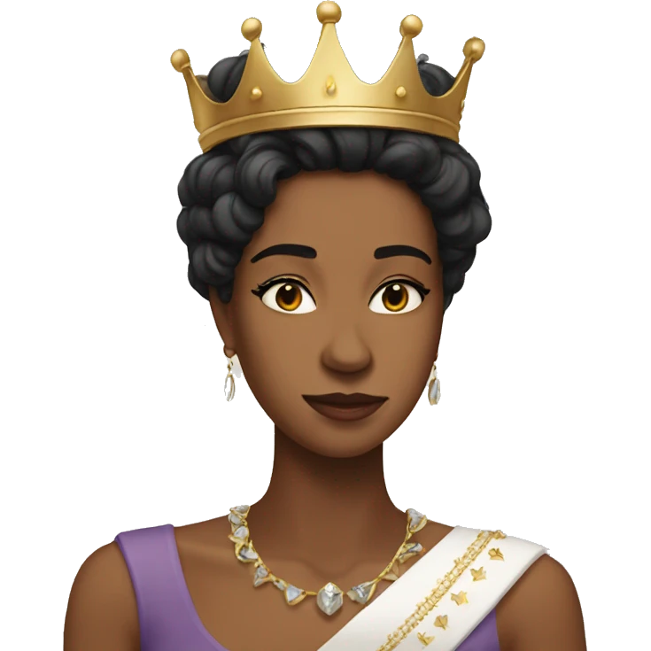 Queen never cry emoji