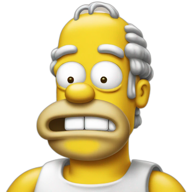 Homer simpson emoji