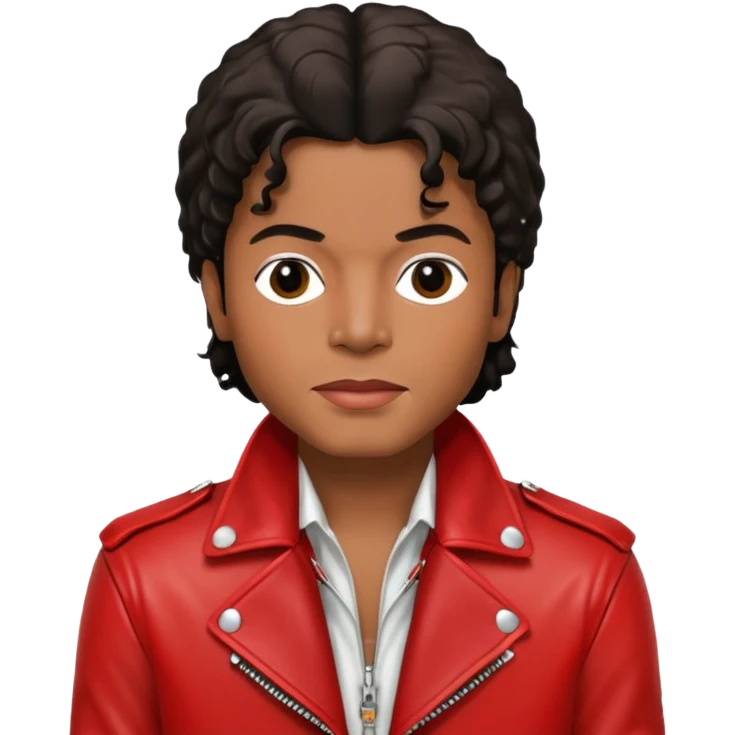 Michael Jackson rojo emoji