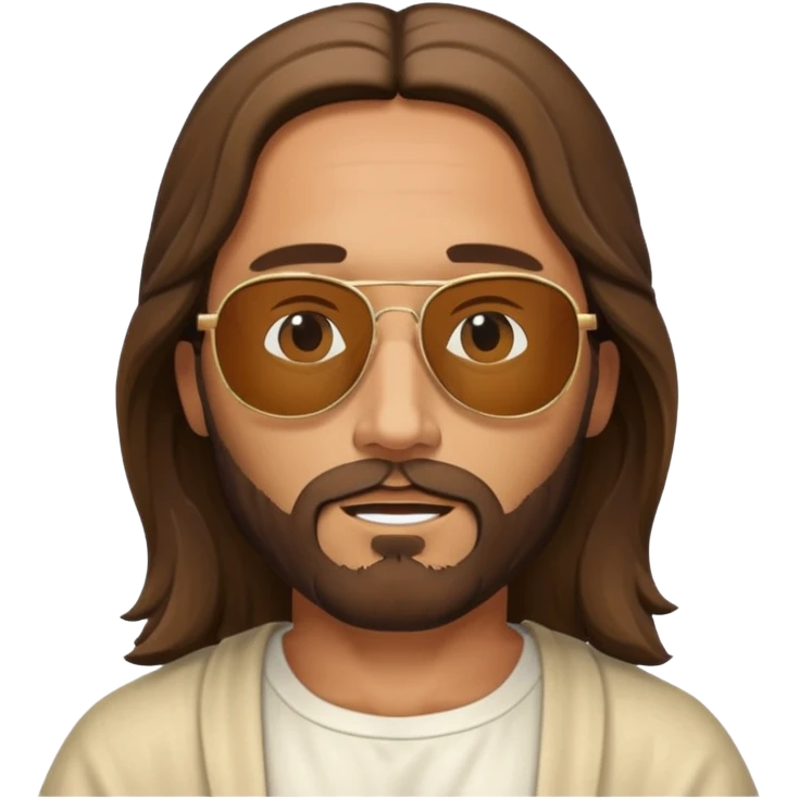 jesus wearing sunglasses emoji