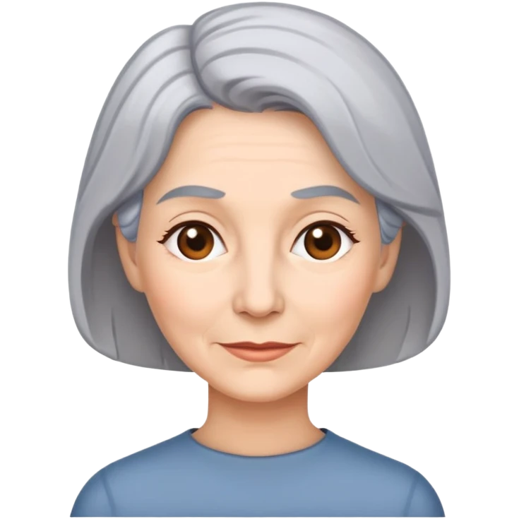 Зрелая женщина  emoji