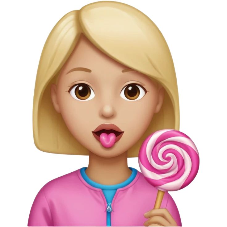 Sucking emoji
