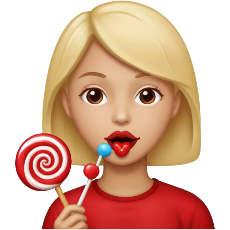 Dih sucking emoji
