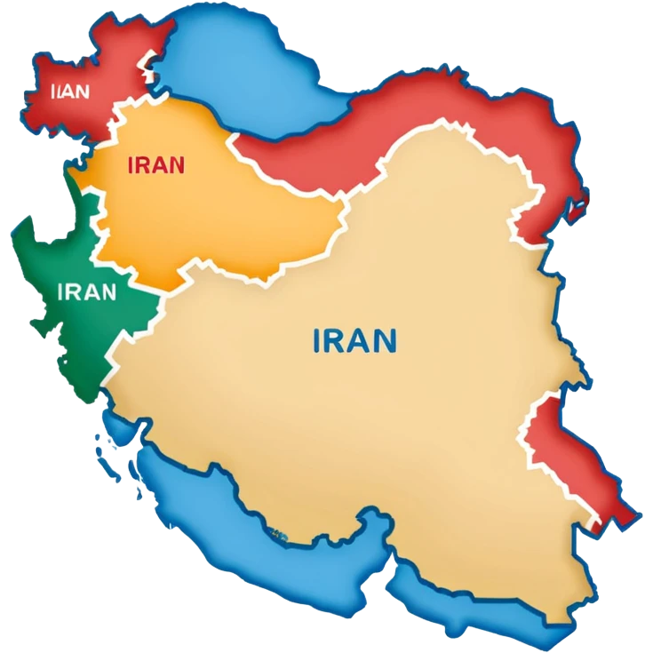 iran country map emoji